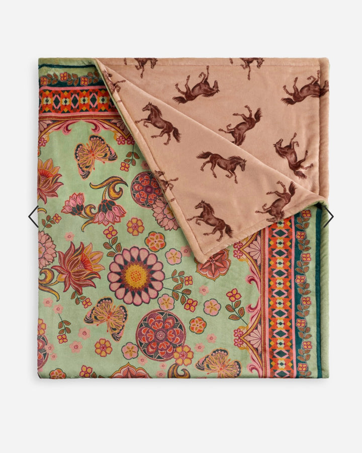 Johnny Was: Laurel Canyon Cozy Blanket in Endora Scarf