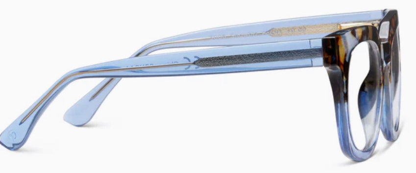 Peepers: Showbiz Focus Reading Glasses in Blue Quartz/Blue