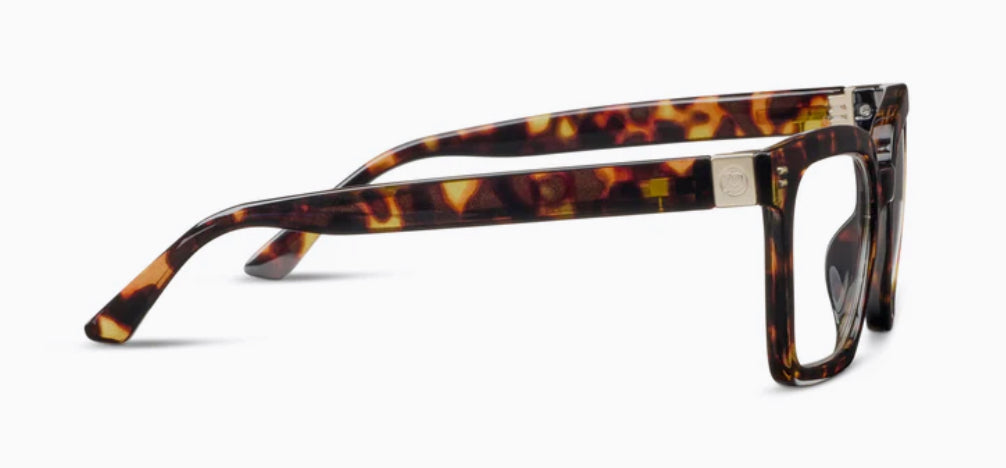 Peepers: Montage Reading Glasses in Tortoise - The Vogue Boutique