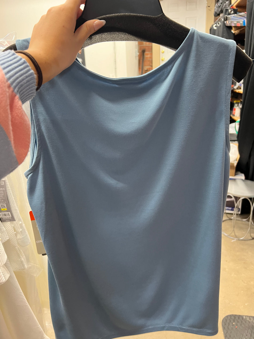 Multiples: (Essentials) Chambray Tank Top (M16101TM)