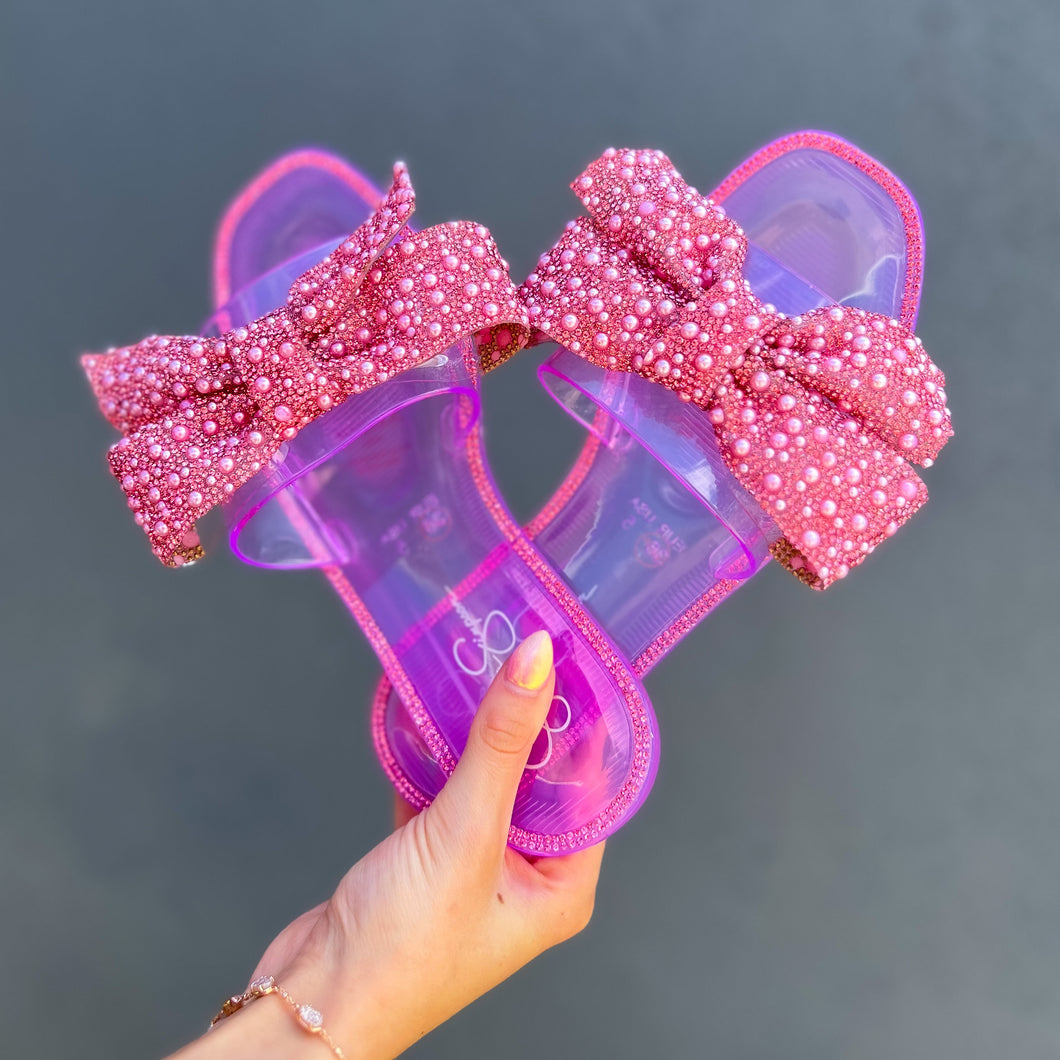 skotsk faktureres Trofast Jessica Simpson: Kilenya Light Pink Jelly Sandals – The Vogue Boutique