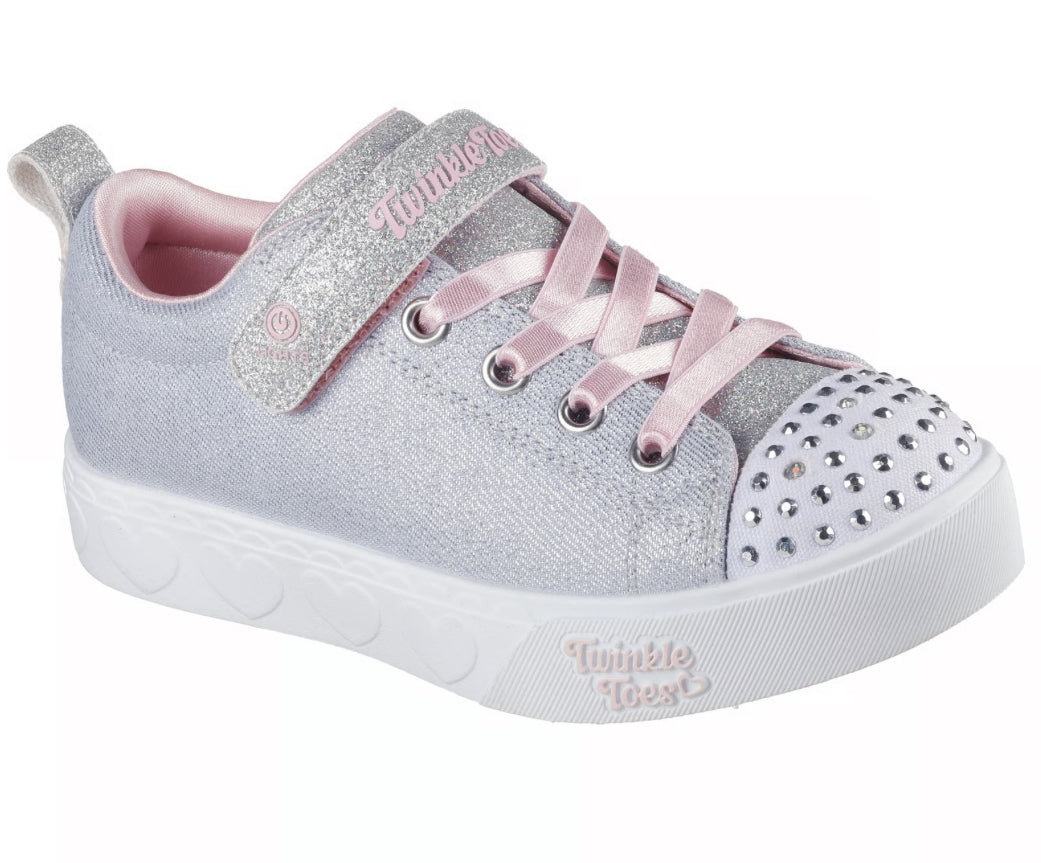 Skechers: Heart Steps Shimmer Sweetie GYPK