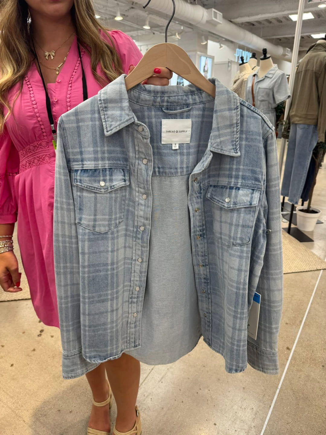 Thread & Supply: Pippin Jacket  in Plaid J2455BDTS