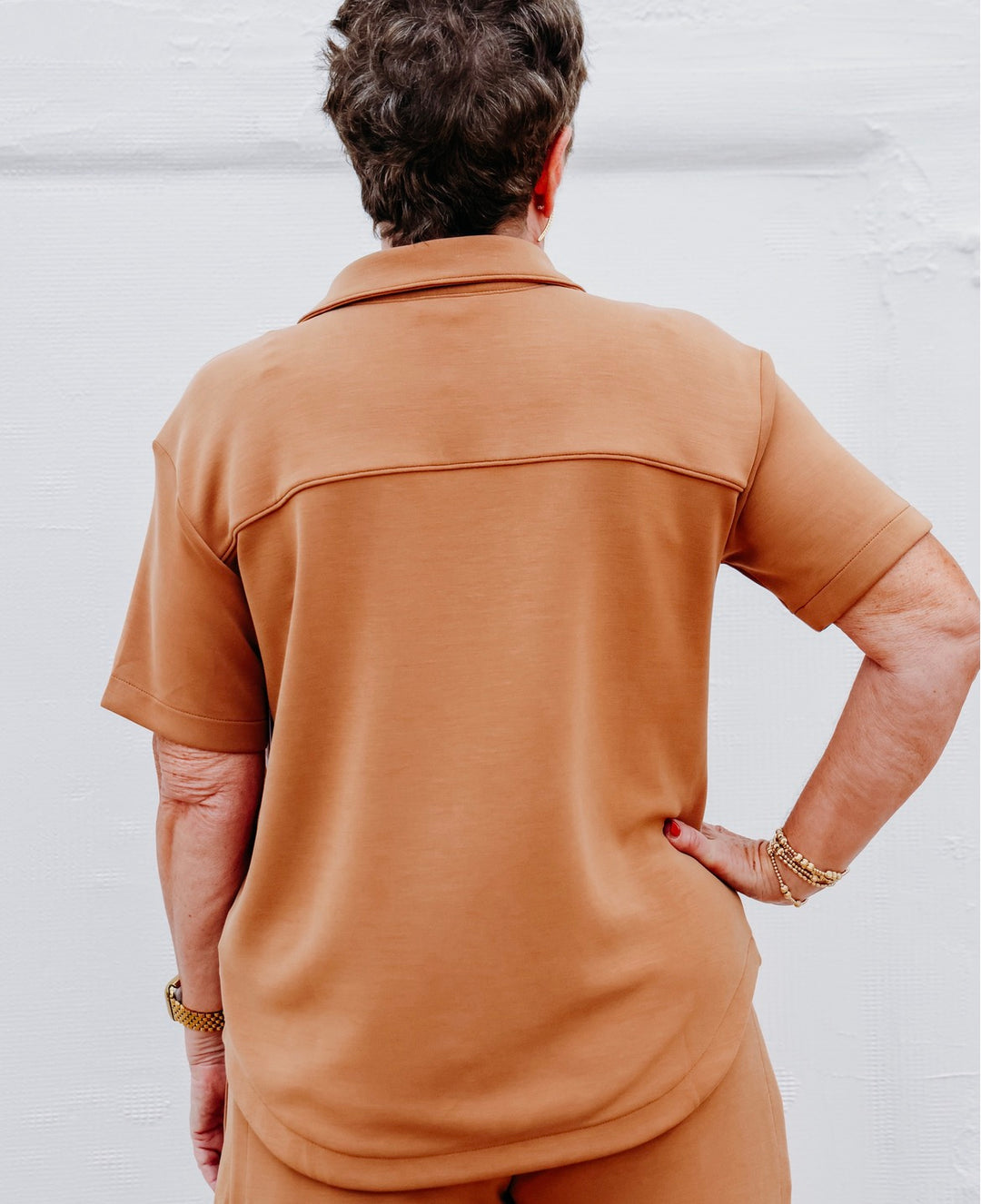 Spanx: Airessentials Button Down in Maplewood (22520R)