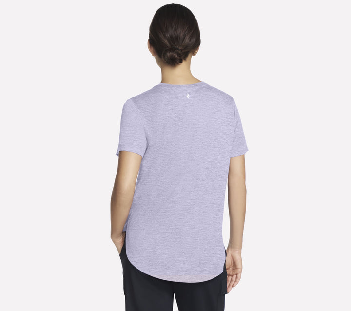 Skechers: GO DRI Swift Tunic Tee in Lavender/Light Pink
