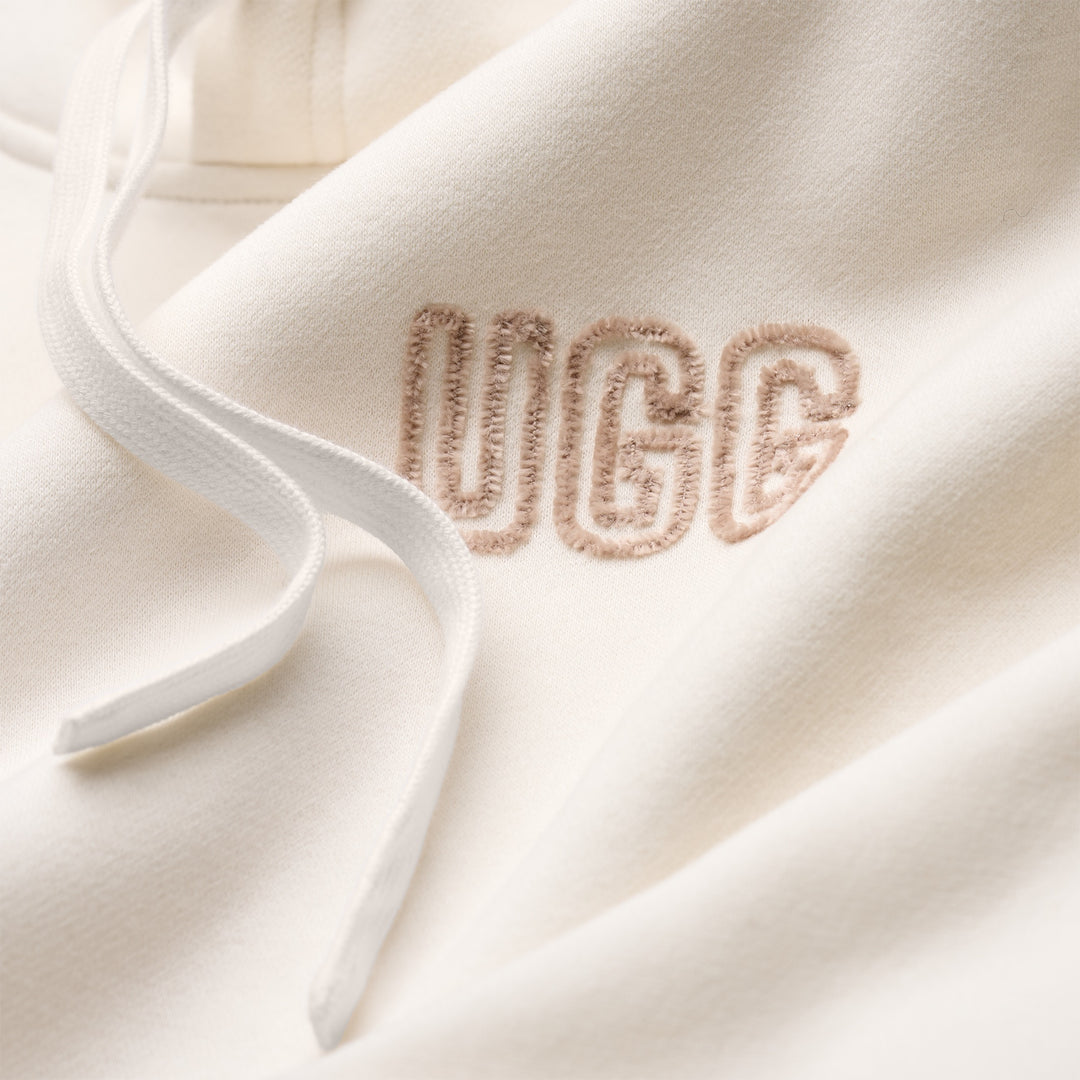 UGG: UGG Logo Hoodie in Nimbus
