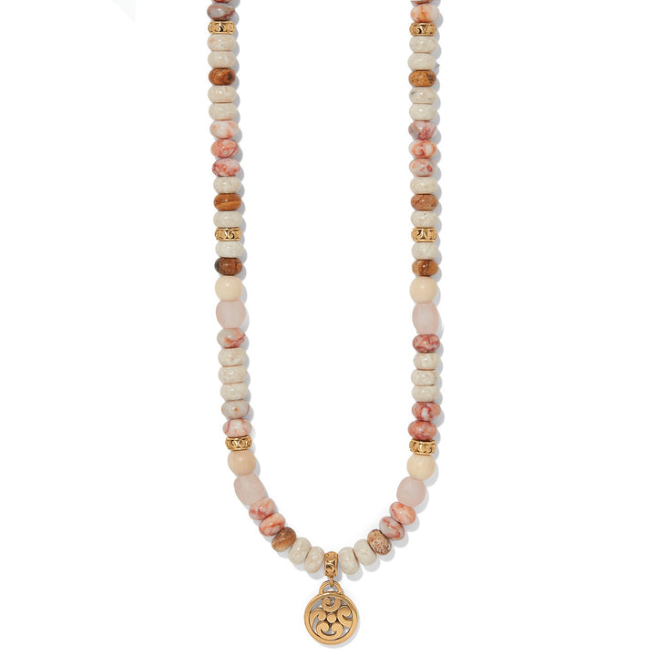 Brighton: Contempo Playa Rosa Necklace in Gold JM7560
