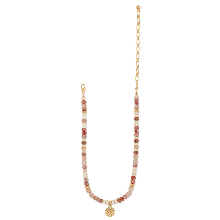 Brighton: Contempo Playa Rosa Necklace in Gold JM7560