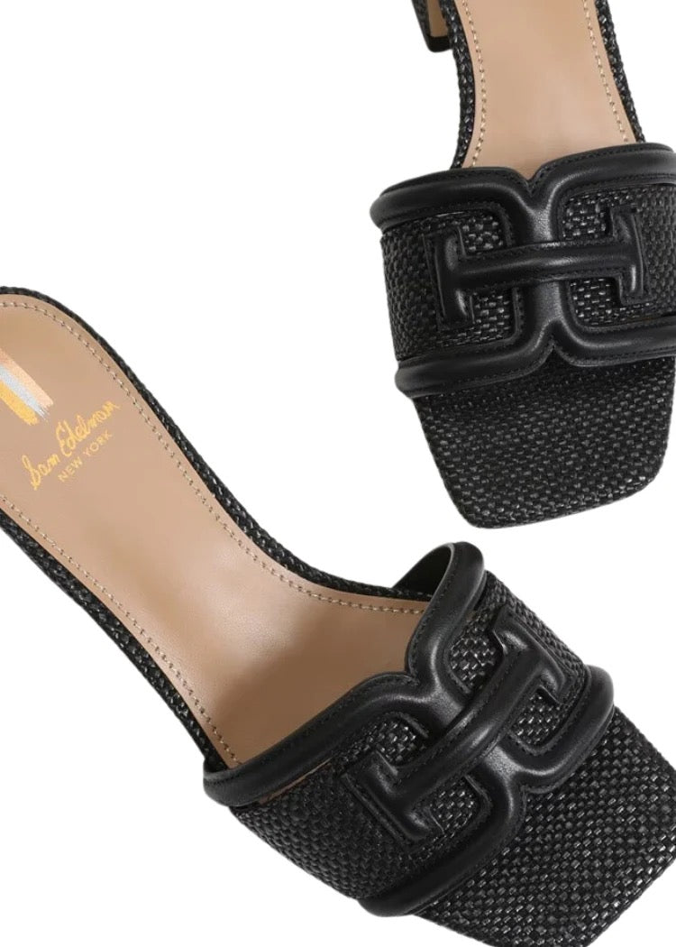 Sam Edelman: Waylon Block Heels in Black