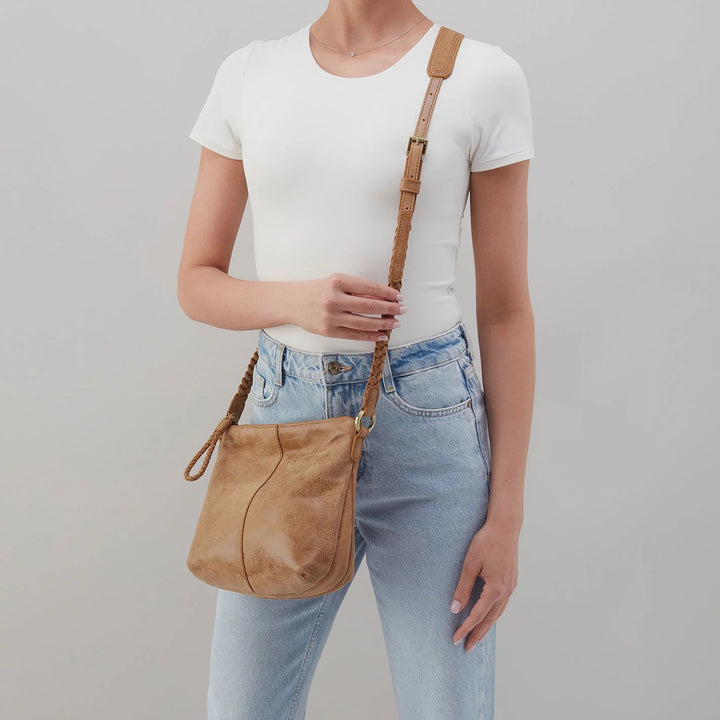 Hobo: Lasso Medium Crossbody Bag in Whiskey