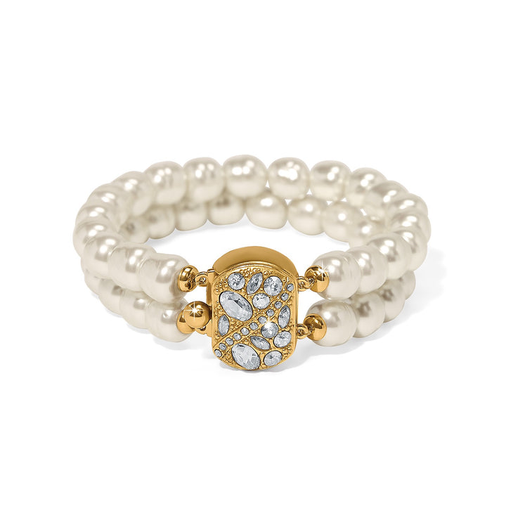 Brighton: Trust Your Journey Double Pearl Stretch Bracelet