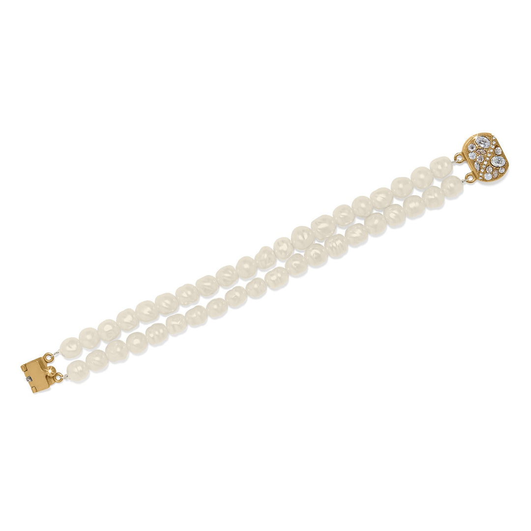 Brighton: Trust Your Journey Double Pearl Stretch Bracelet