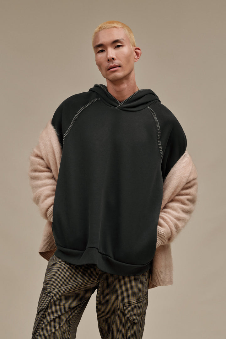 UGG: Classic Hoodie in Black