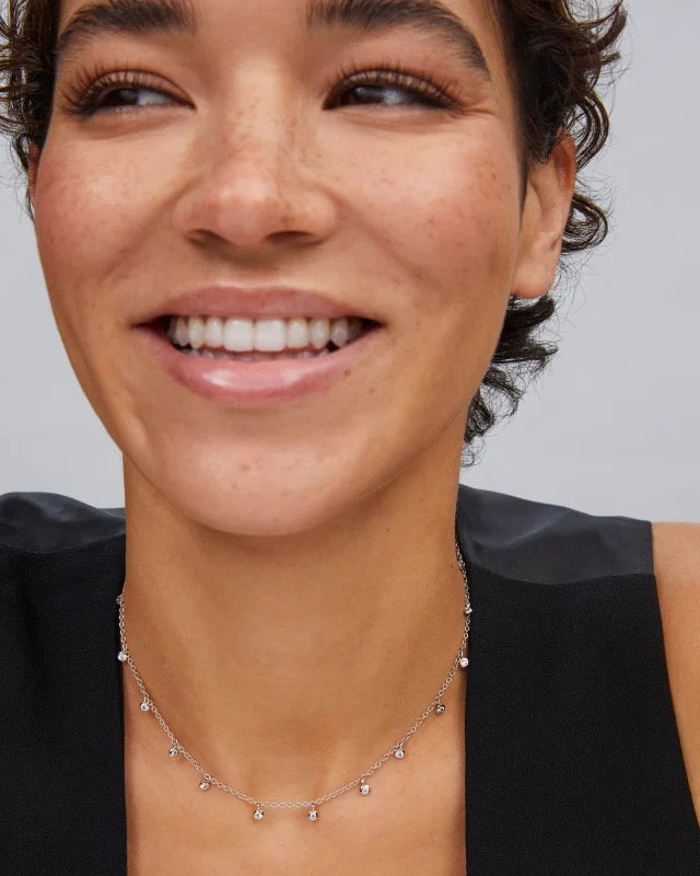 Kendra Scott: Amelia Chain Necklace in Silver