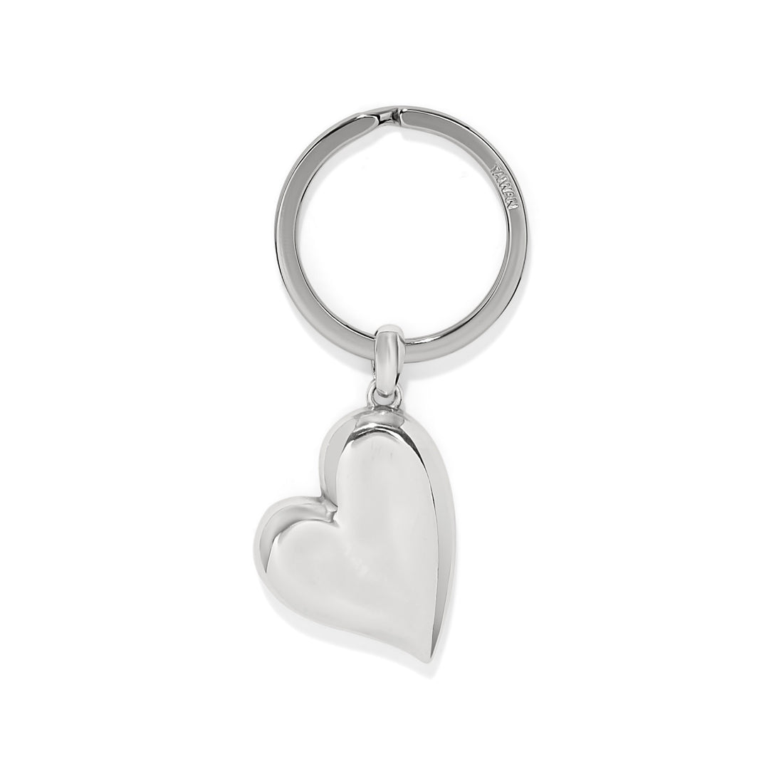 Brighton: Cascade Heart Key Fob in Two Tone E18792