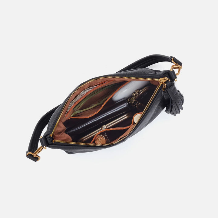 Hobo: Kori Crossbody Bag in Black