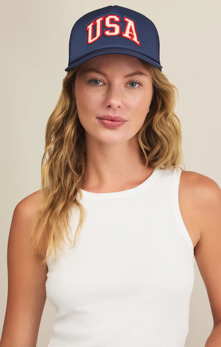 Z Supply: USA Applique Trucker Hat