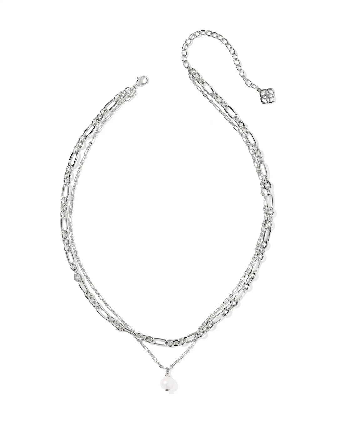 Kendra Scott: Ashton Multi Strand Necklace in Silver