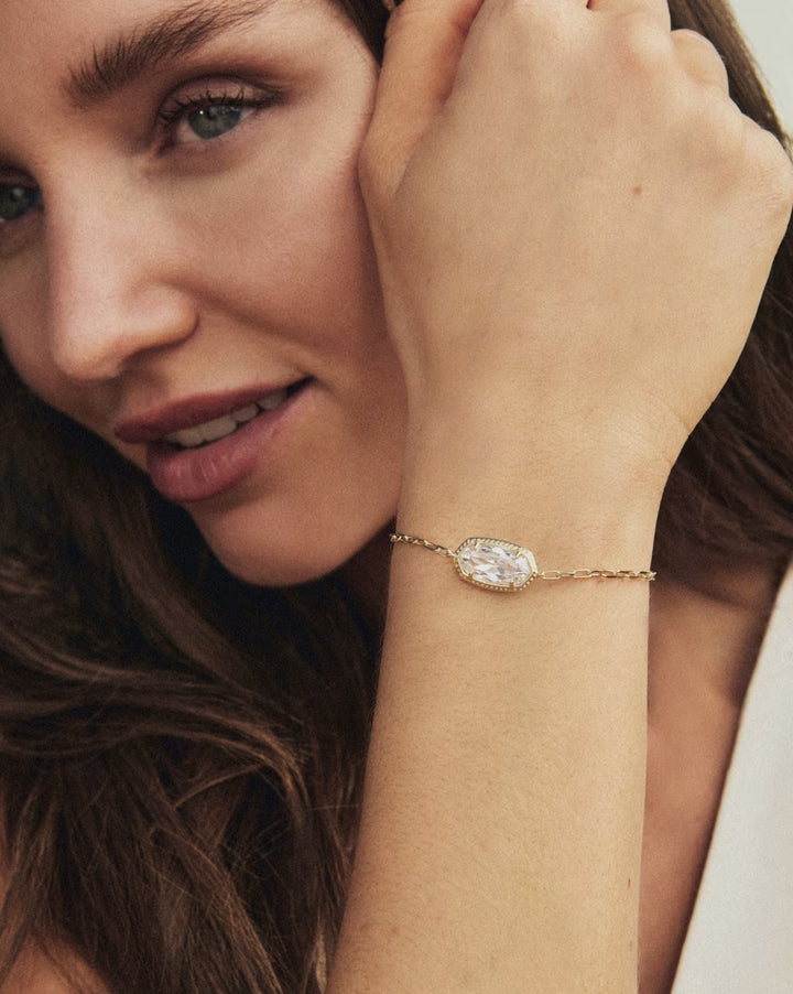 Kendra Scott: Elaina Luxe Chain Bracelet in Gold (9608890484) - The Vogue Boutique
