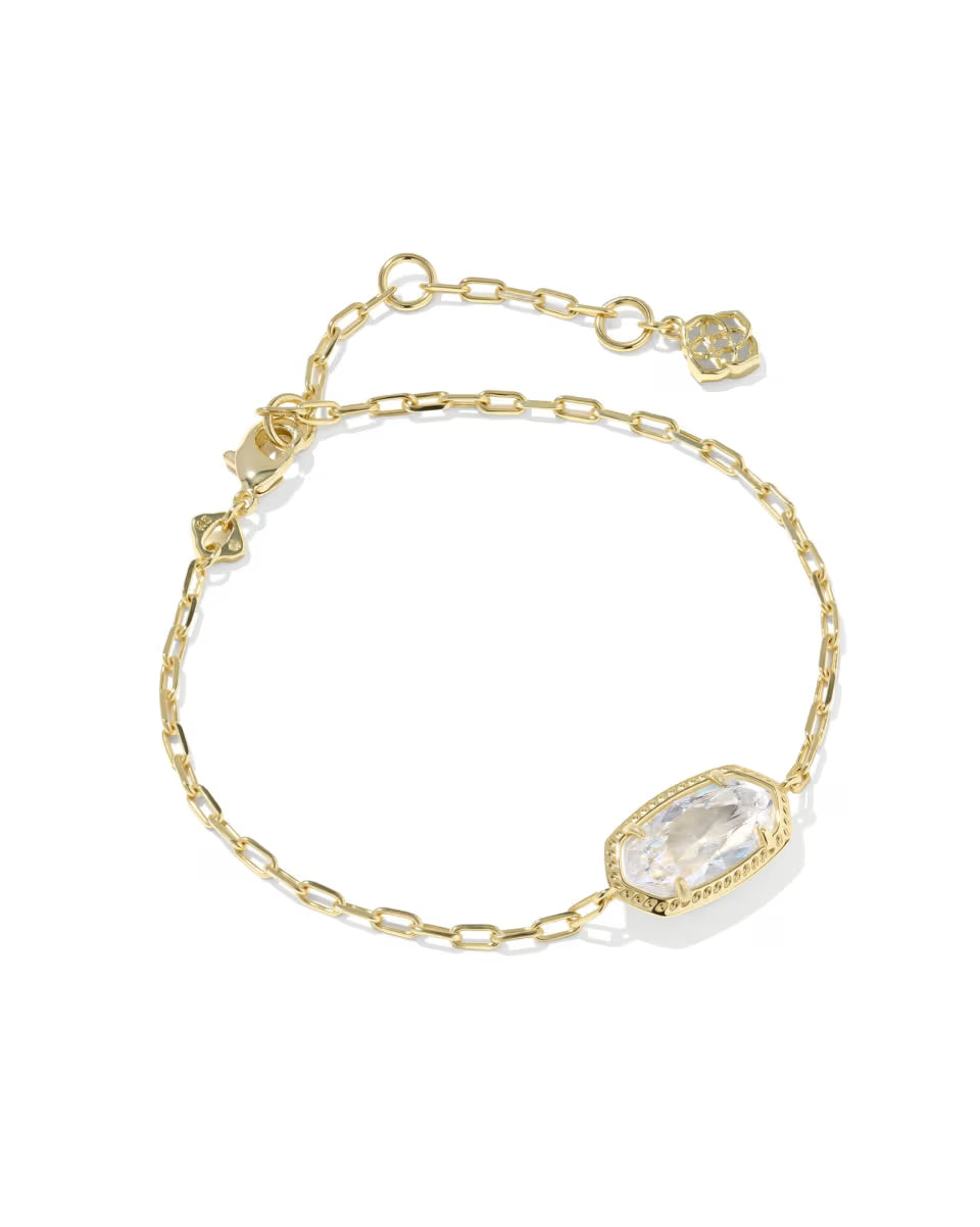 Kendra Scott: Elaina Luxe Chain Bracelet in Gold (9608890484) - The Vogue Boutique