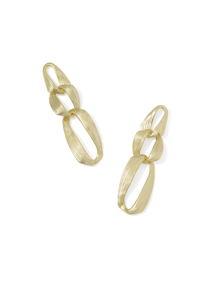 Kendra Scott: Kira Statement Earrings in Gold