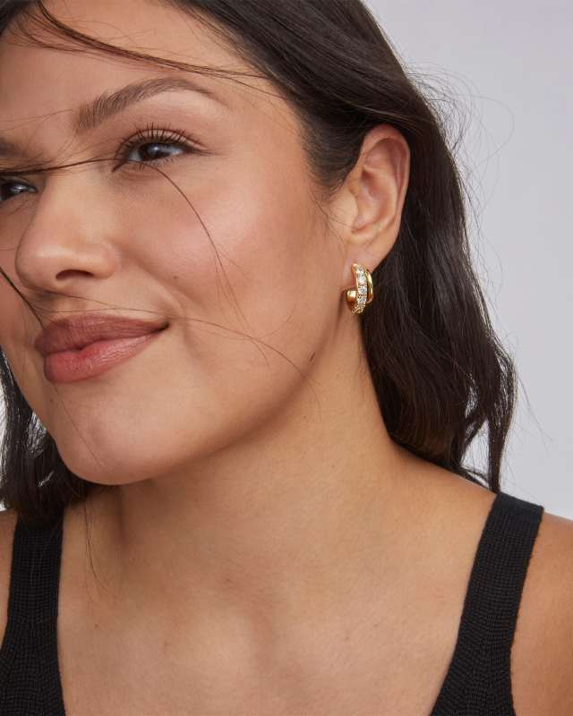 Kendra Scott: Livy Huggie Earrings