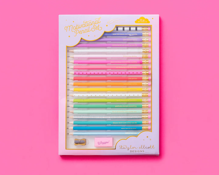 Taylor Elliott: Motivational Pencil Set