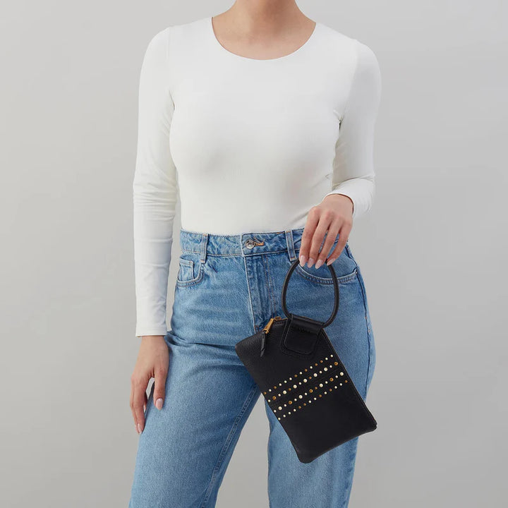 Hobo: Wristlet in Black