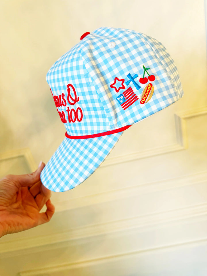 Poppy & Pine: Loves Jesus & America Too Hat
