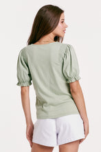 Load image into Gallery viewer, Another Love: Roz Top in Lily Pad
