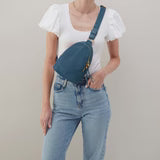Hobo: Fern Sling in Peacock Feather