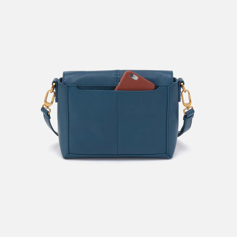 Hobo: Austin Flap Crossbody in Peacock Feather
