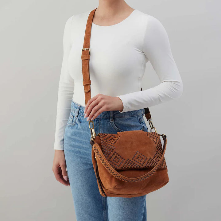 Hobo: Harley Convertable Shoulder Bag in Oak Barrel