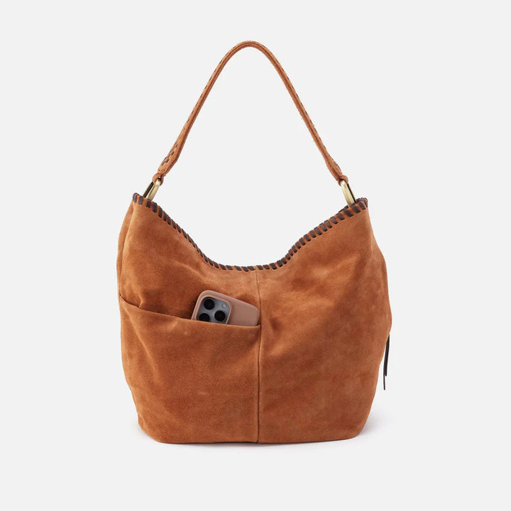 Hobo: Harley Hobo Bag in Oak Barrel