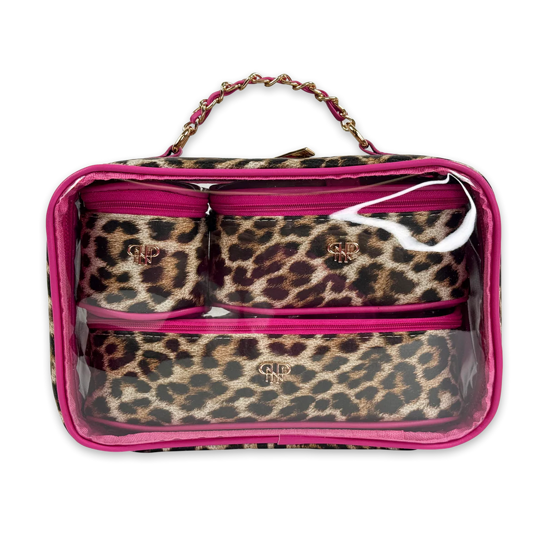 PurseN: Trio Jet Setter in Fierce Leopard (TJFL) - The Vogue Boutique