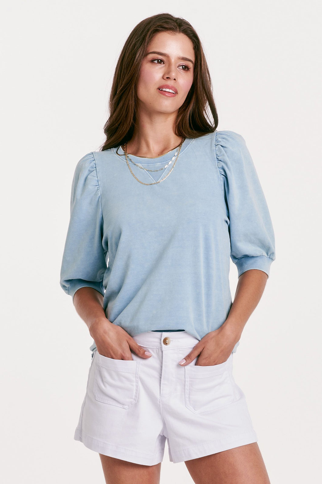 Another Love: Tamryn Top in Dusty Blue