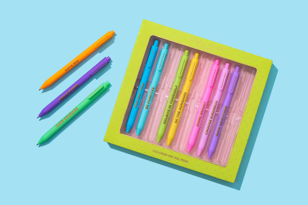 Taylor Elliott: Set of 10 Colored Gel Pens