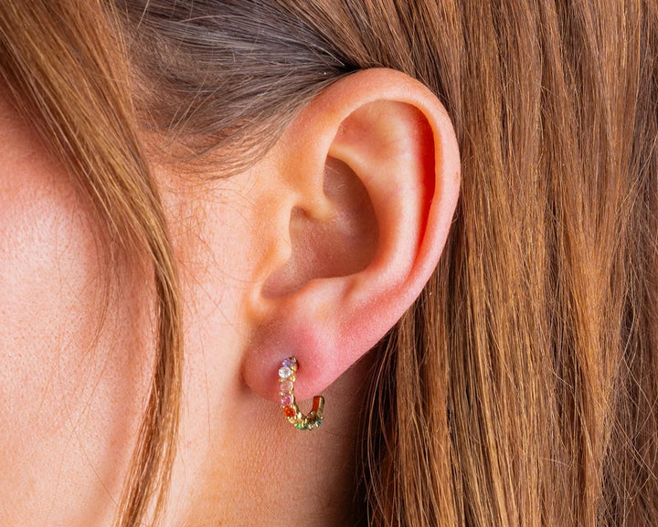 Taylor Elliott Designs: Alex Colorful Mini Huggie