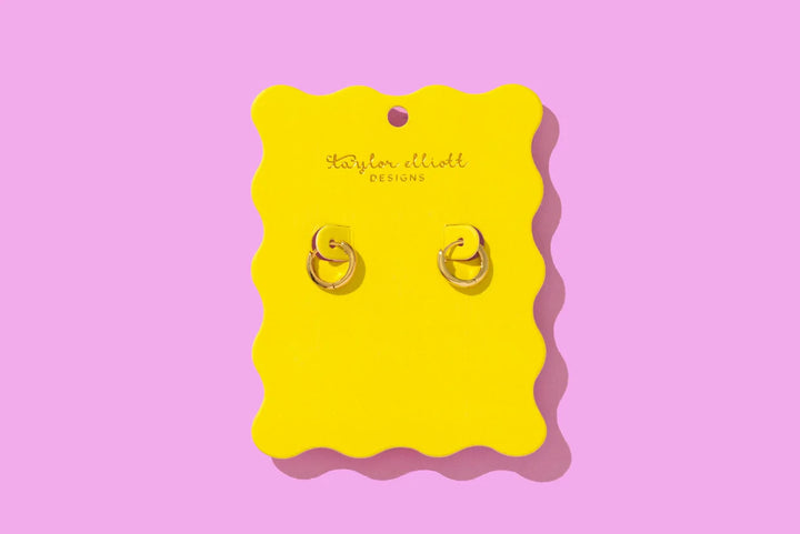 Taylor Elliott Designs:Julia Huggie Earrings