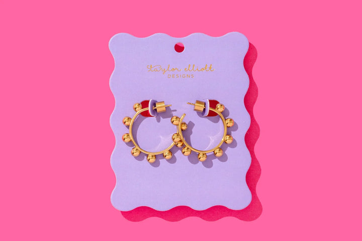 Taylor Elliott: Dottie Gold Hoop