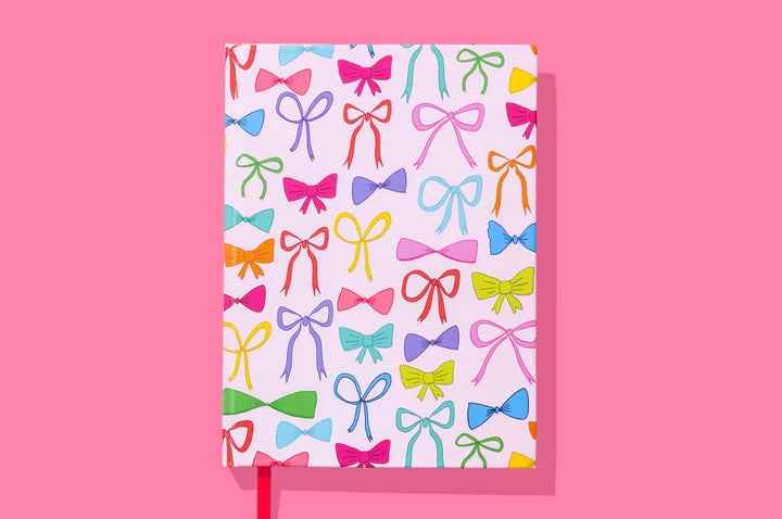 Taylor Eliott: Colorful Bows Notebook