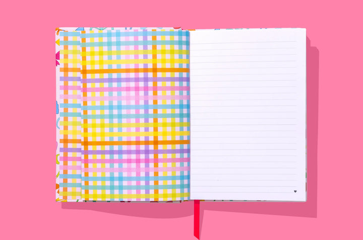 Taylor Eliott: Colorful Bows Notebook