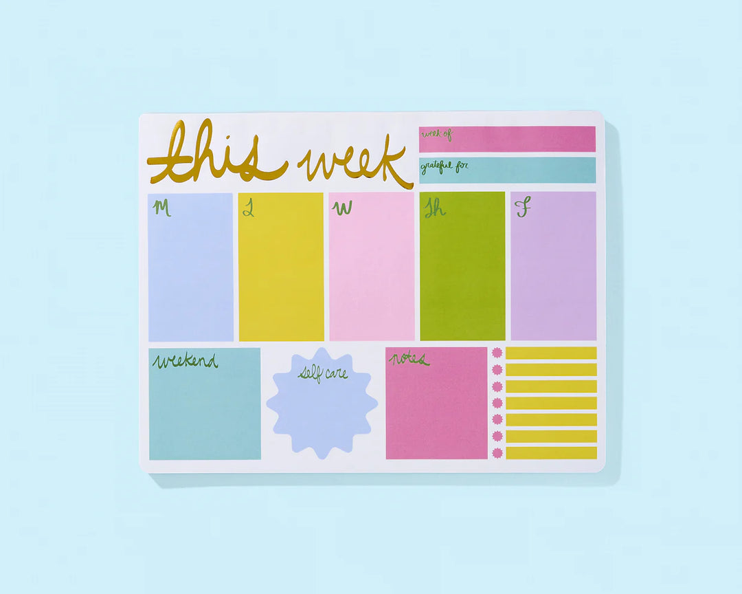 Taylor Elliott: TED x Joy Creative Mallory Weekly Planner