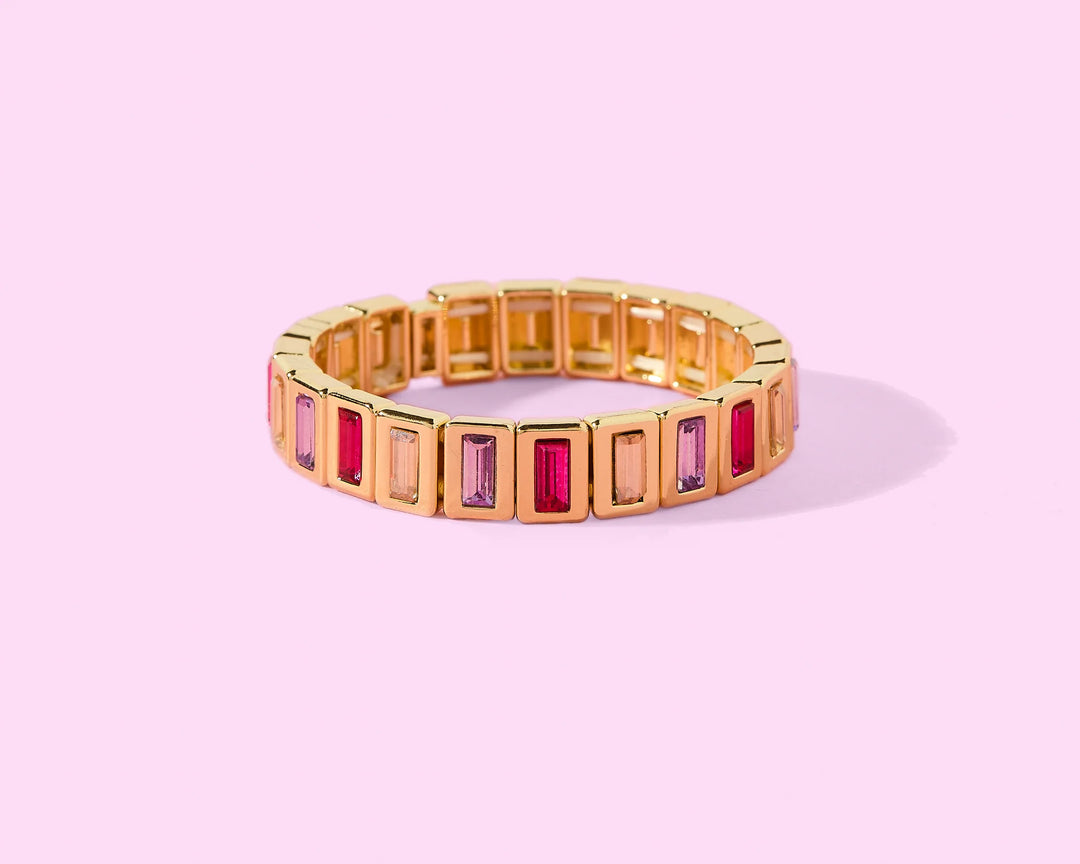 Taylor Elliott: For Fun - Kids Valentine's Bracelets Penelope Pink/Purple (FF-B01)