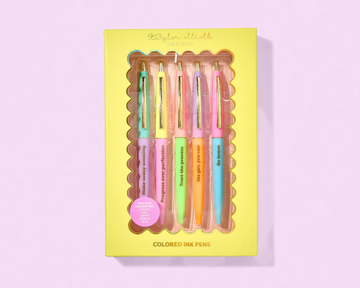 Taylor Elliott: Happy Pen Set
