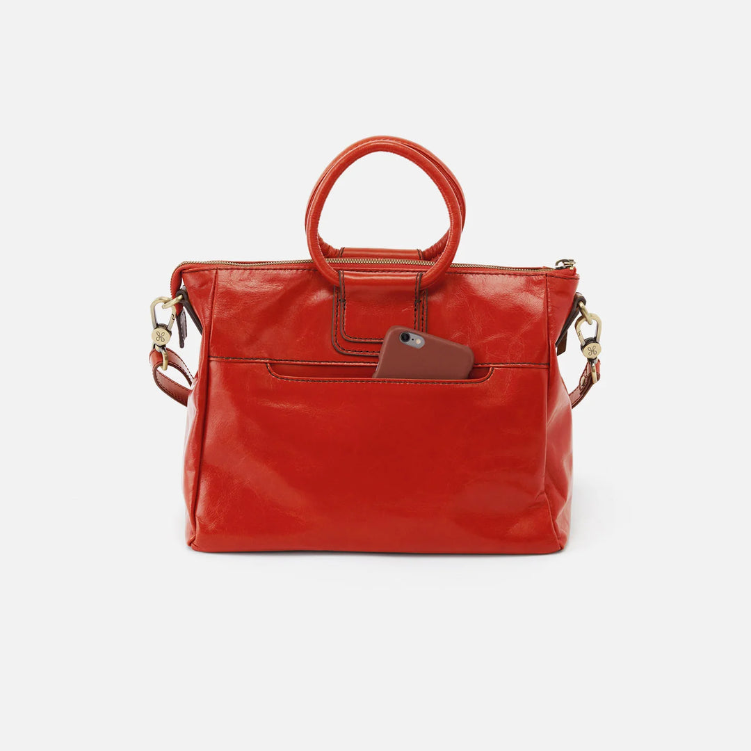 Hobo: Sheila Medium Satchel in Grenadine