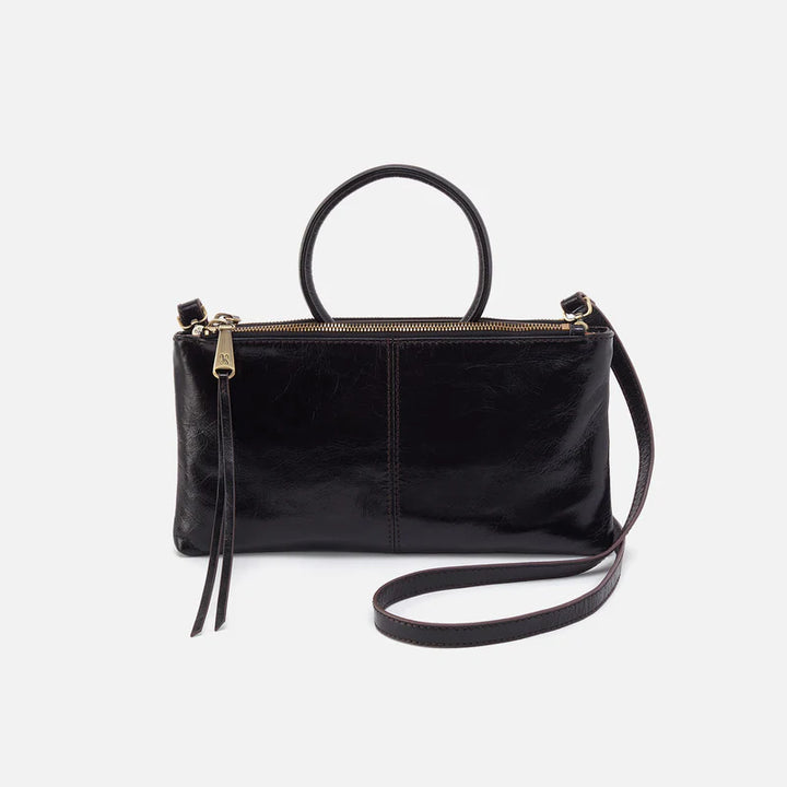 Hobo: Sable Crossbody in Black
