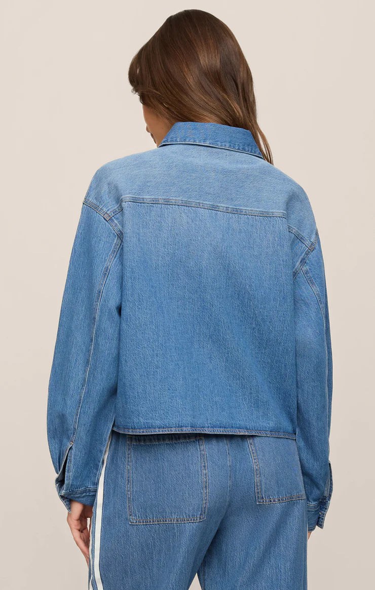 Z Supply: Erin Denim Jacket in Dreamstate (ZJ263143S)