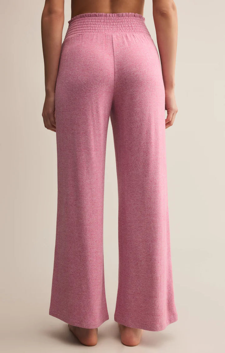 Z Supply: Dawn Smocked Pant in Sweet Plum