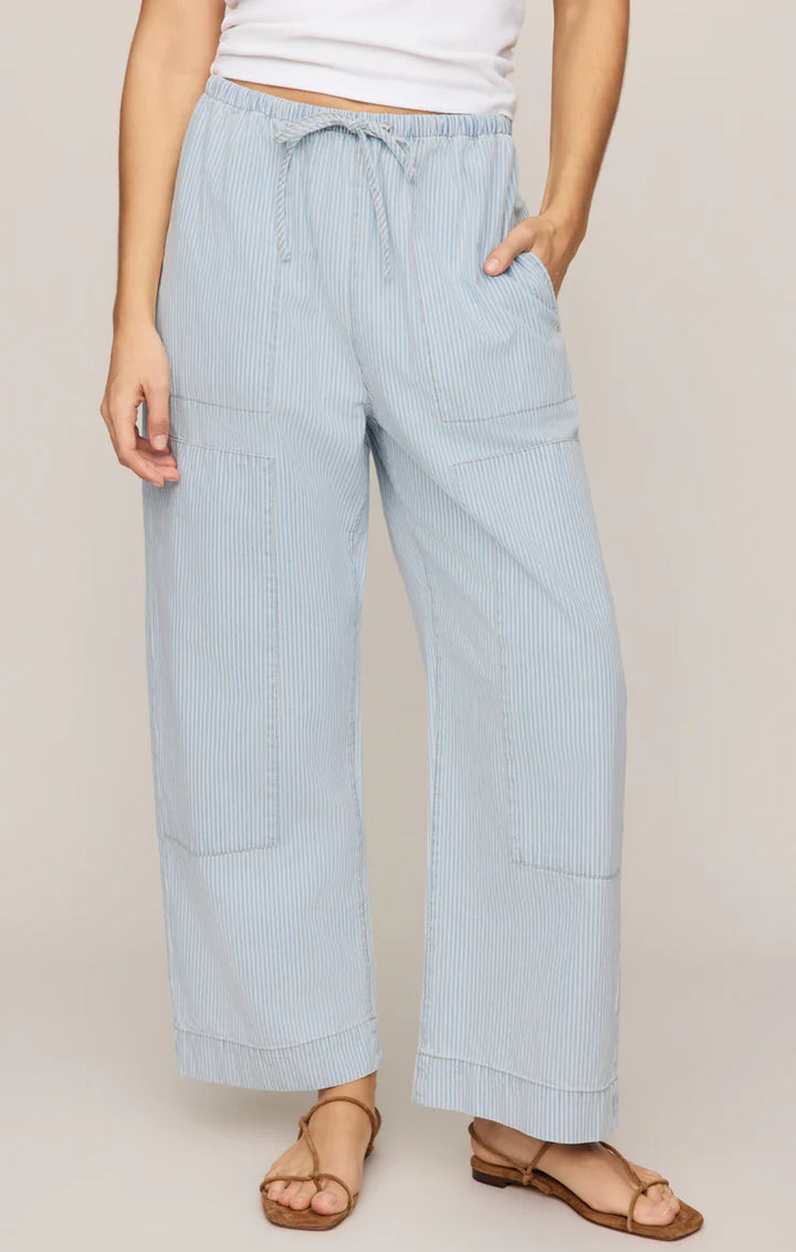 Z Supply: The Carpenter Pant in Seaboard Stripe (ZP263142)